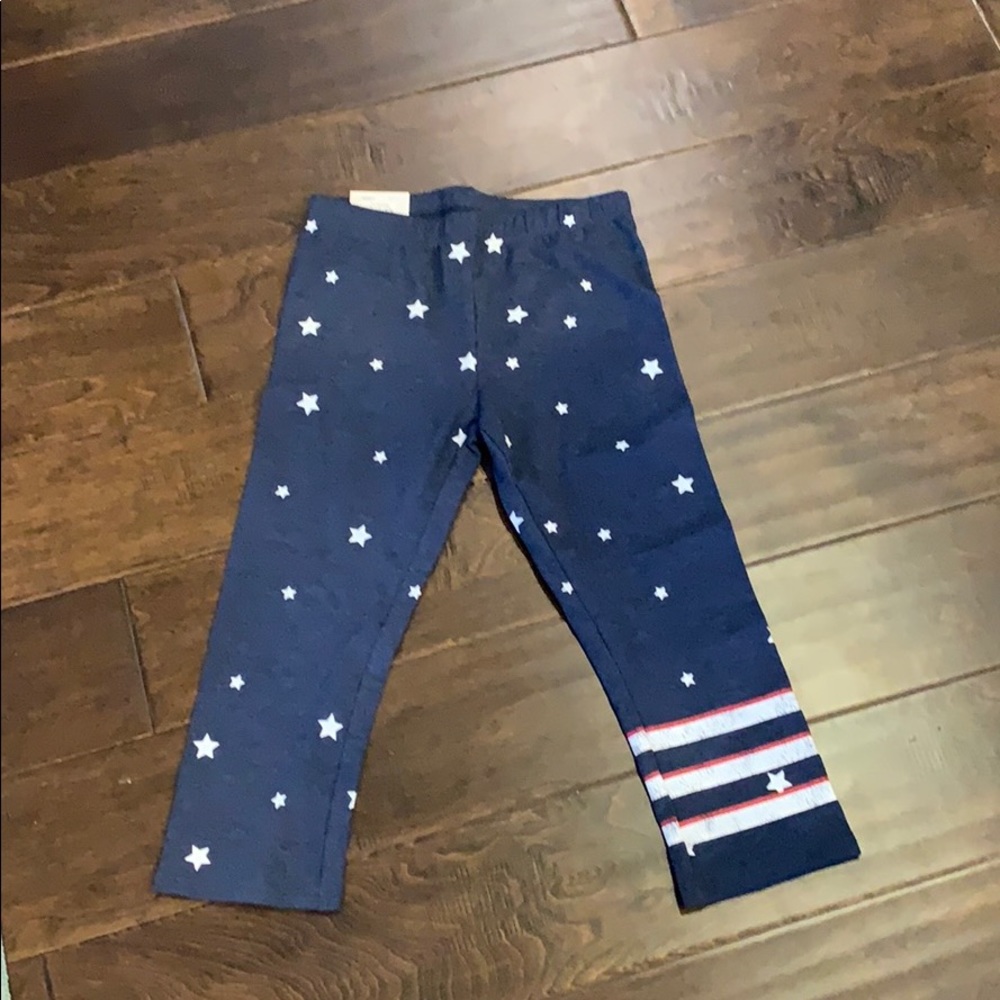 NWT SO Red White and Blue Capris
